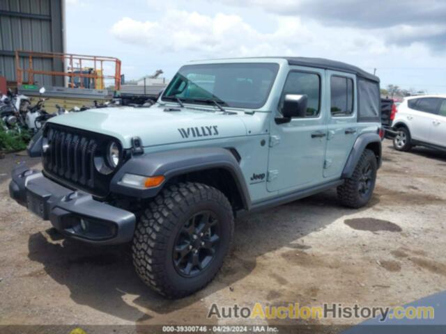 JEEP WRANGLER 4-DOOR WILLYS SPORT 4X4, 1C4HJXDN6PW626514