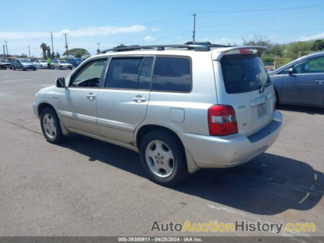 TOYOTA HIGHLANDER LIMITED V6/V6, JTEDP21A950068218