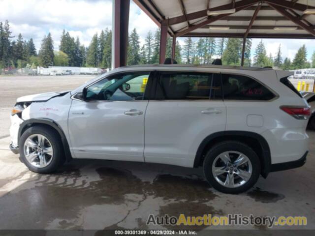 TOYOTA HIGHLANDER HYBRID LIMITED, 5TDDCRFH6GS014678