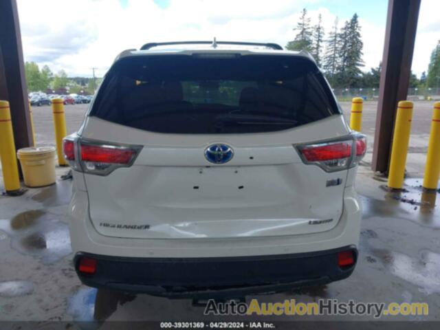 TOYOTA HIGHLANDER HYBRID LIMITED, 5TDDCRFH6GS014678