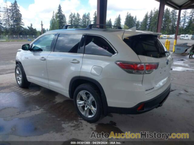 TOYOTA HIGHLANDER HYBRID LIMITED, 5TDDCRFH6GS014678