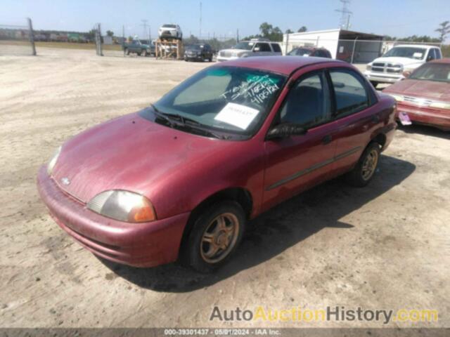 CHEVROLET METRO LSI, 2C1MR522216702720