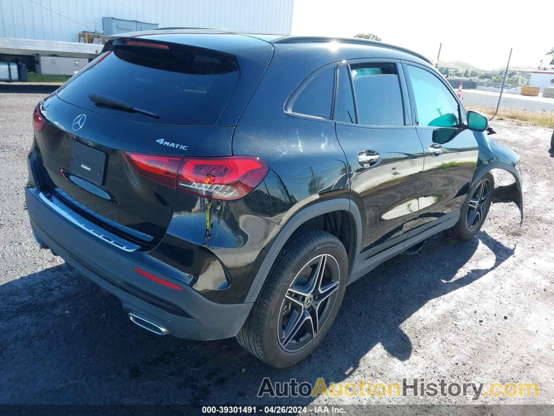 MERCEDES-BENZ GLA 250 4MATIC, W1N4N4HB6NJ368810