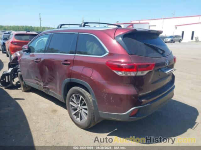 TOYOTA HIGHLANDER SE/XLE, 5TDJZRFHXKS707120