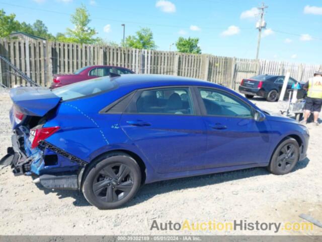 HYUNDAI ELANTRA HYBRID BLUE, KMHLM4AJ7PU082114