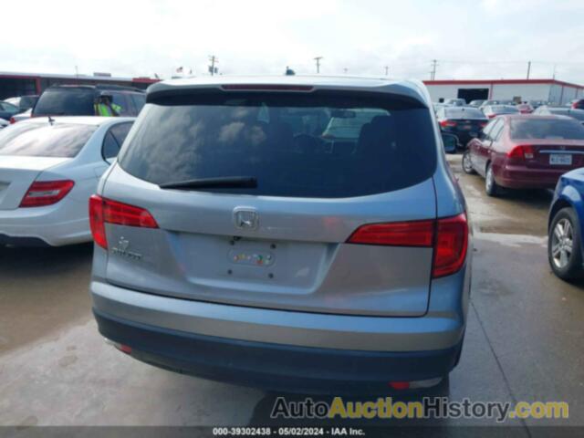 HONDA PILOT EX-L, 5FNYF5H58GB021012