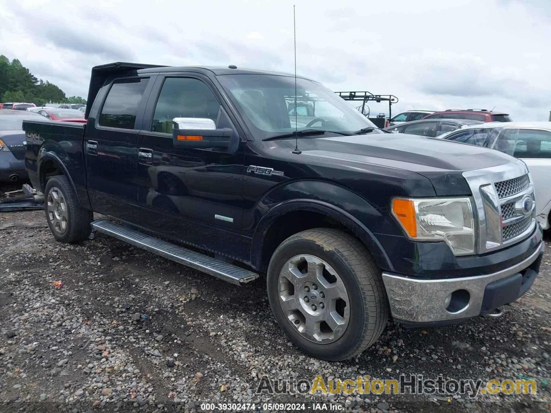 FORD F-150 LARIAT, 1FTFW1ET7BFC02206