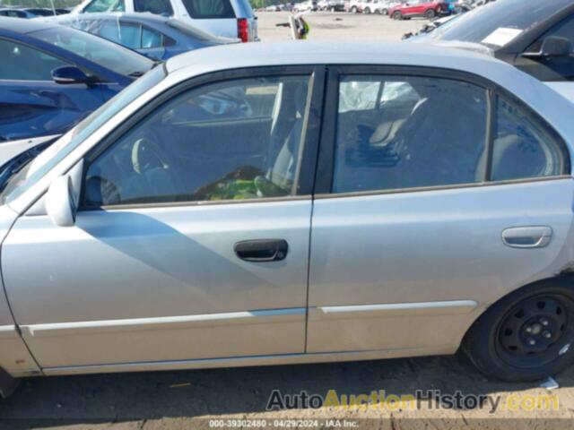 HYUNDAI ACCENT GL, KMHCG45C93U485699