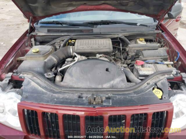 JEEP GRAND CHEROKEE LAREDO, 1J8HR48P87C700707