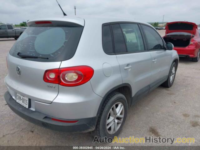 VOLKSWAGEN TIGUAN S, WVGAV7AX4BW522586