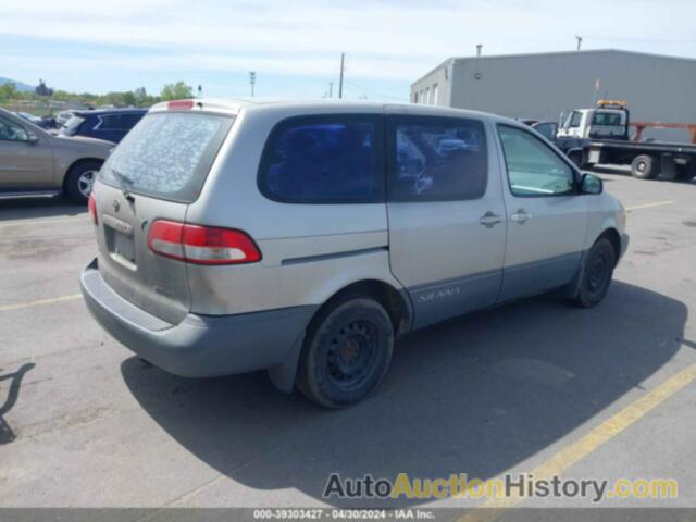 TOYOTA SIENNA CE, 4T3ZF19C81U354113