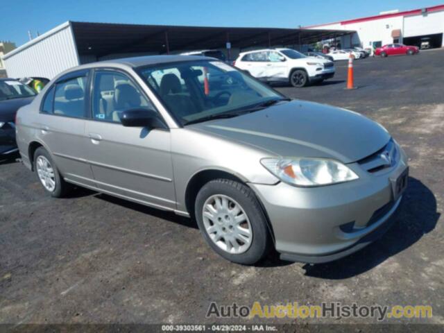 HONDA CIVIC LX, 2HGES166X5H500768