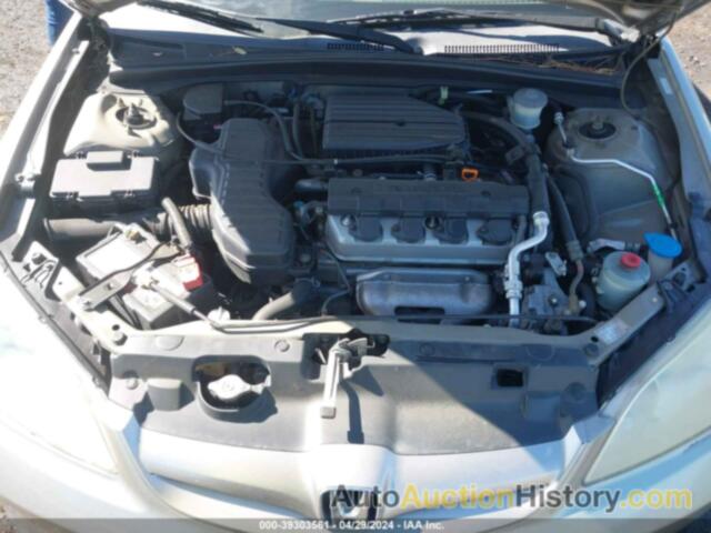 HONDA CIVIC LX, 2HGES166X5H500768