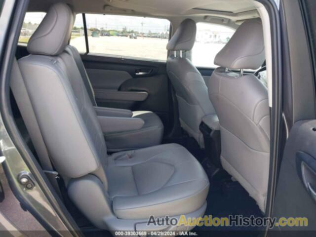 TOYOTA HIGHLANDER XLE, 5TDGZRAH8NS143361