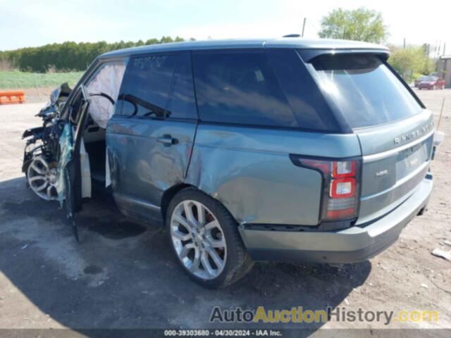 LAND ROVER RANGE ROVER 3.0L V6 SUPERCHARGED HSE, SALGS2WF2EA168359