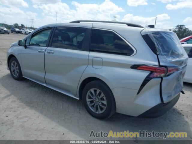 TOYOTA SIENNA XLE, 5TDYRKEC5MS049379