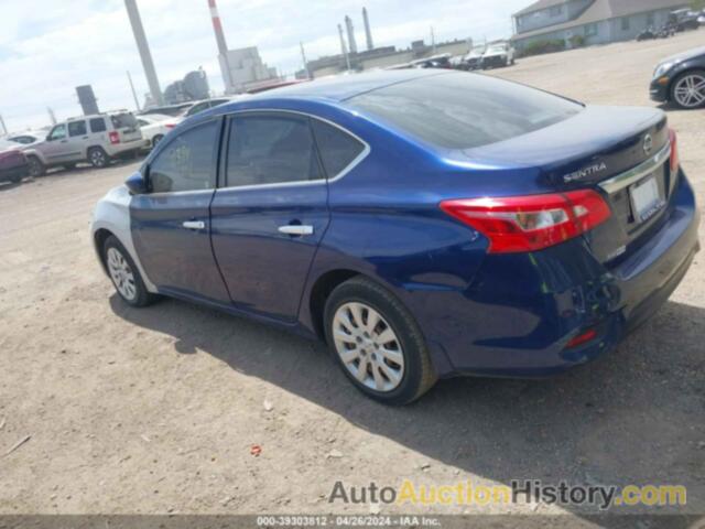 NISSAN SENTRA S, 3N1AB7AP6HY346643