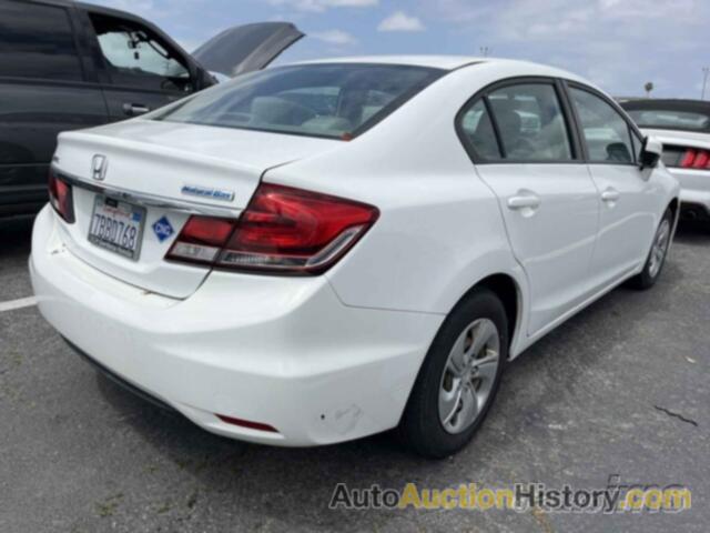 HONDA CIVIC NATURAL GAS, 19XFB5F52EE000598