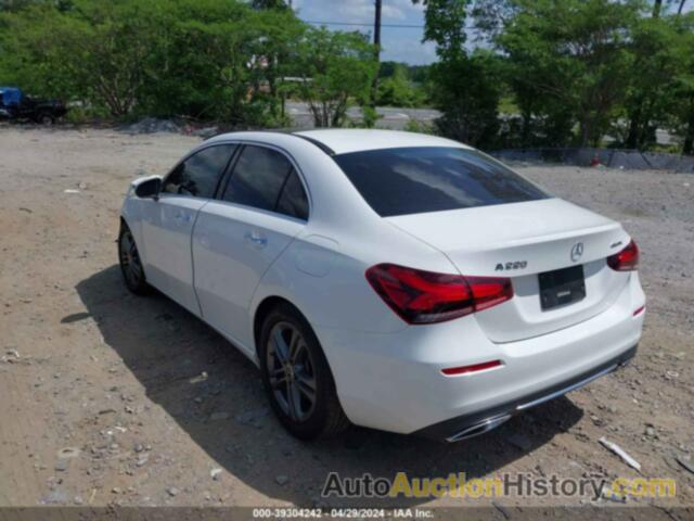 MERCEDES-BENZ A 220 4MATIC, W1K3G4FB6LJ218246