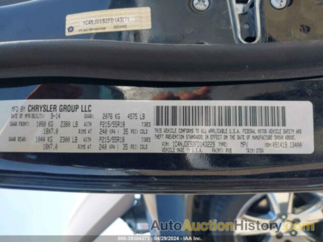 JEEP COMPASS HIGH ALTITUDE EDITION/LATITUDE, 1C4NJDEB2F0432222