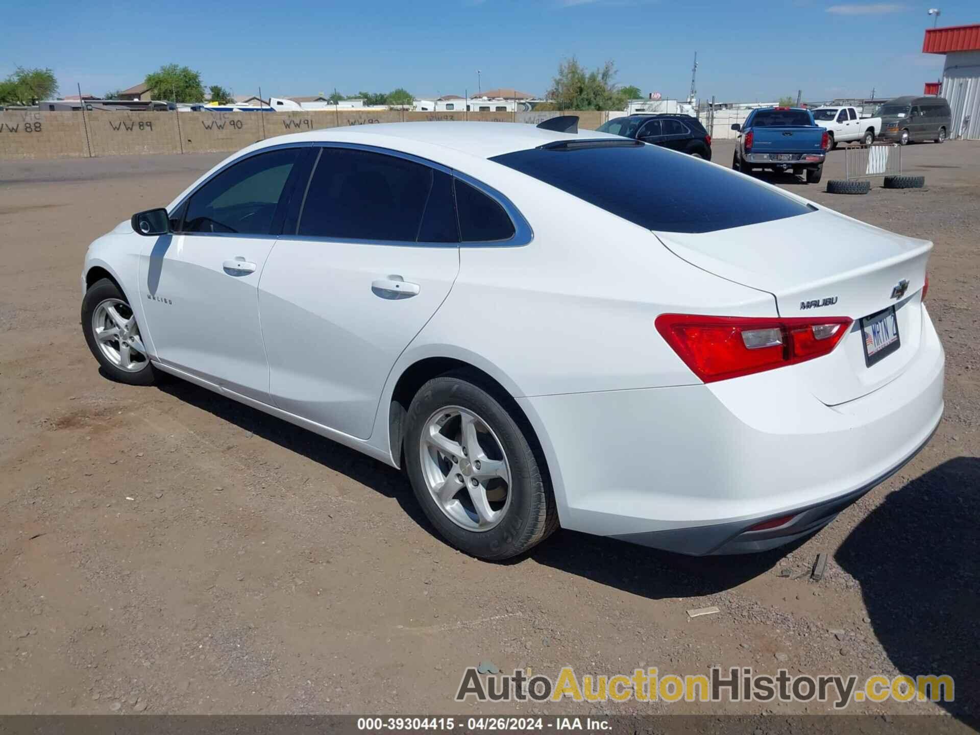 CHEVROLET MALIBU LS, 1G1ZB5ST6HF188725