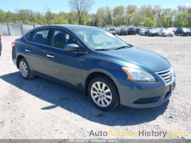 NISSAN SENTRA S, 3N1AB7AP5EL631455