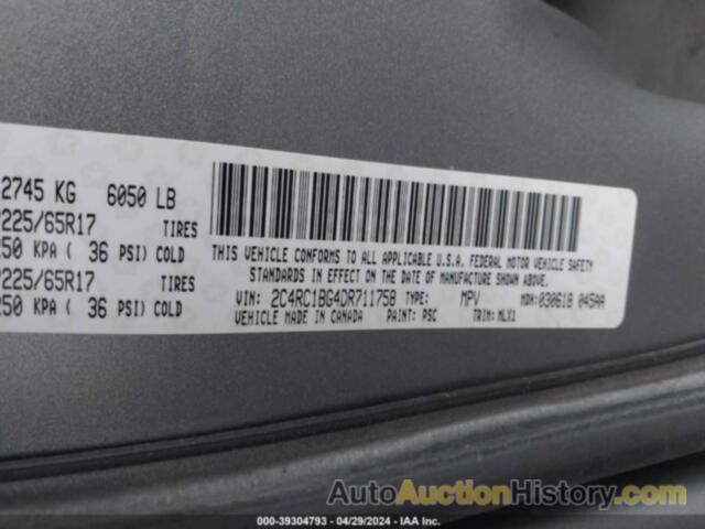 CHRYSLER TOWN & COUNTRY TOURING, 2C4RC1BG4DR711758