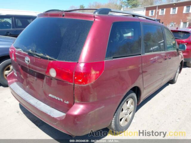 TOYOTA SIENNA LE, 5TDZK23C38S164032