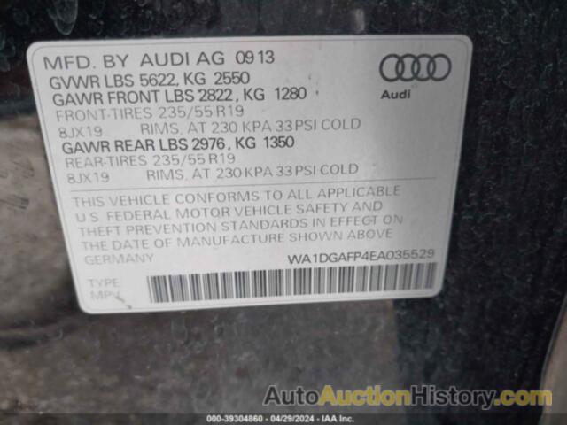 AUDI Q5 PREMIUM PLUS, WA1DGAFP4EA035529