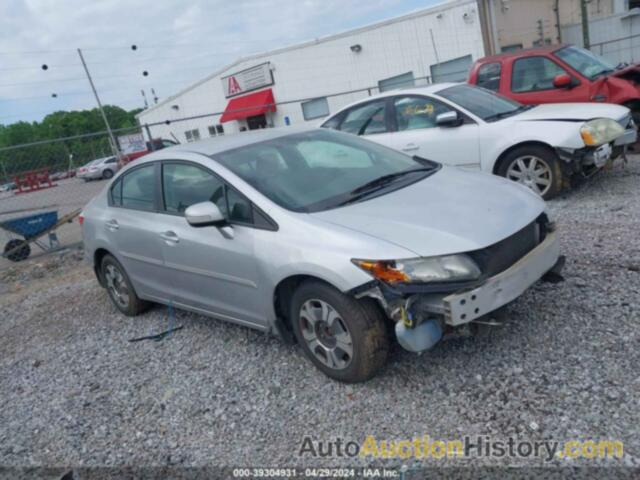 HONDA CIVIC HYBRID HYBRID, JHMFB4F26CS004548