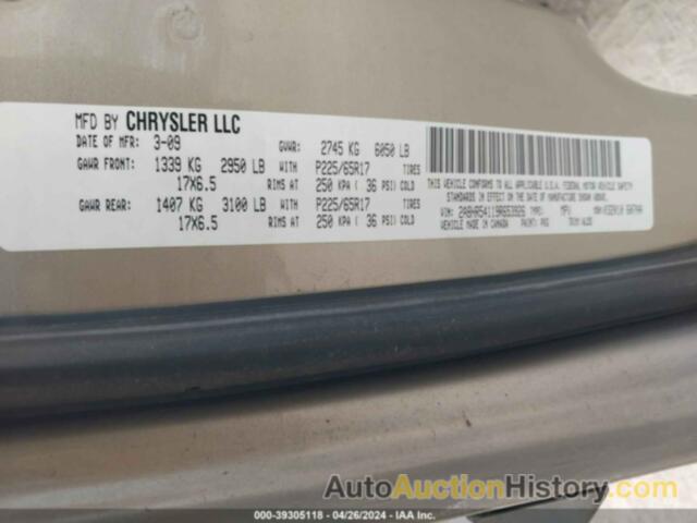 CHRYSLER TOWN & COUNTRY TOURING, 2A8HR54119R653926