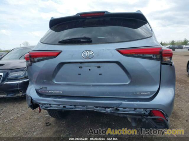 TOYOTA HIGHLANDER LE, 5TDBZRBH4NS240341