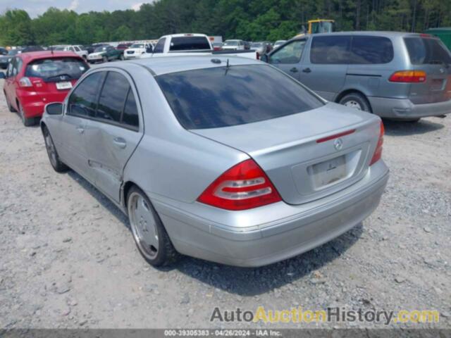 MERCEDES-BENZ C 240, WDBRF61J71F090082