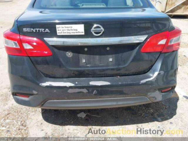 NISSAN SENTRA S, 3N1AB7AP6GL682949