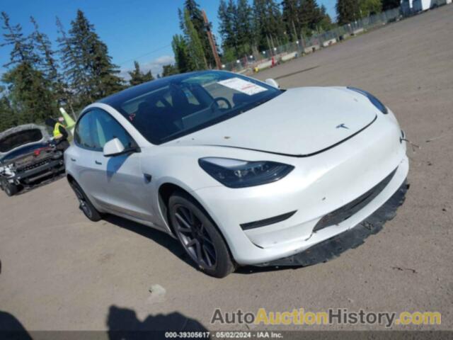 TESLA MODEL 3 LONG RANGE DUAL MOTOR ALL-WHEEL DRIVE, 5YJ3E1EB6NF274925