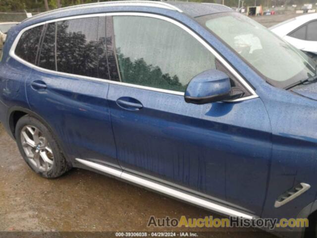 BMW X3 XDRIVE30I, 5UXTY5C05L9B74663