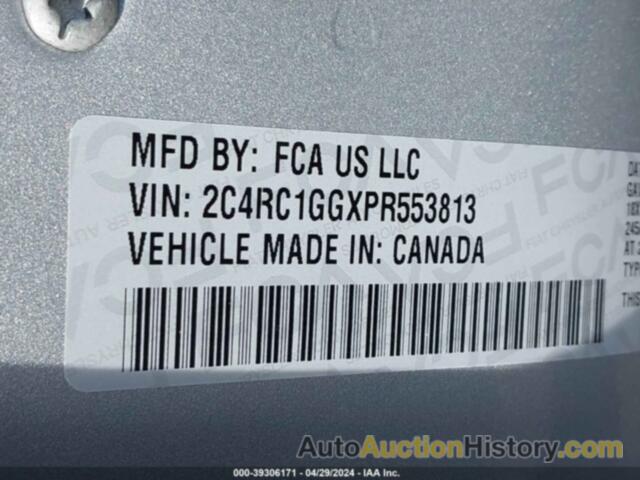 CHRYSLER PACIFICA LIMITED, 2C4RC1GGXPR553813