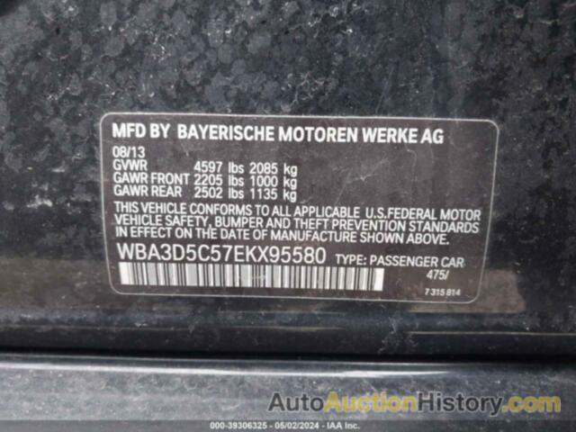 BMW 328D XDRIVE, WBA3D5C57EKX95580