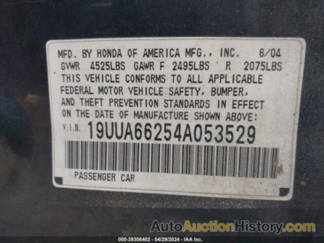 ACURA TL, 19UUA66254A053529