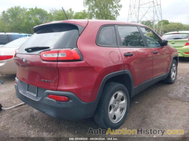 JEEP CHEROKEE SPORT, 1C4PJMAB4EW225142