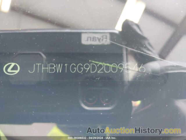 LEXUS ES 300H, JTHBW1GG9D200954