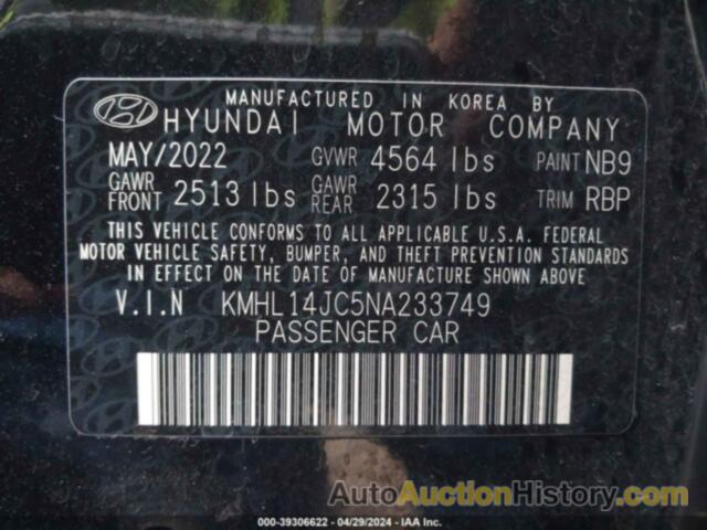 HYUNDAI SONATA N LINE, KMHL14JC5NA233749