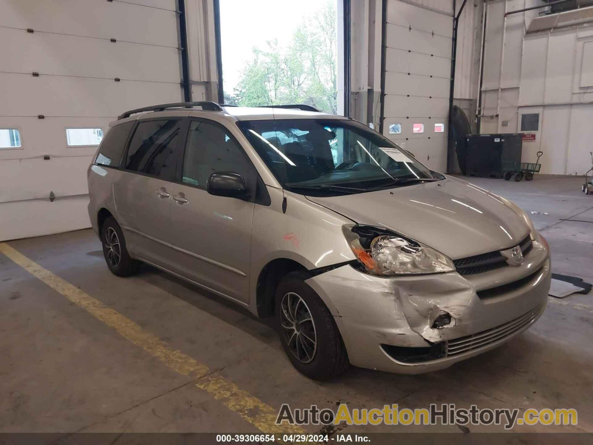 TOYOTA SIENNA CE/LE, 5TDZA23C85S255764