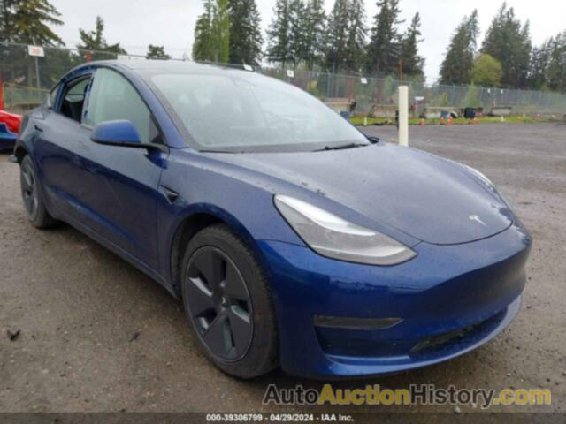 TESLA MODEL 3 REAR-WHEEL DRIVE, 5YJ3E1EA5NF251742