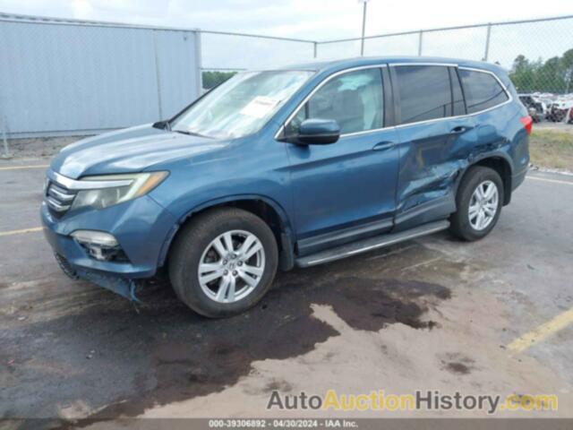 HONDA PILOT EX-L, 5FNYF5H75GB016271