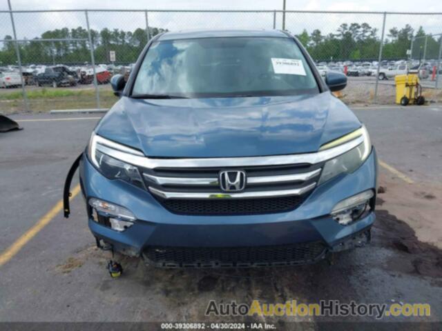 HONDA PILOT EX-L, 5FNYF5H75GB016271