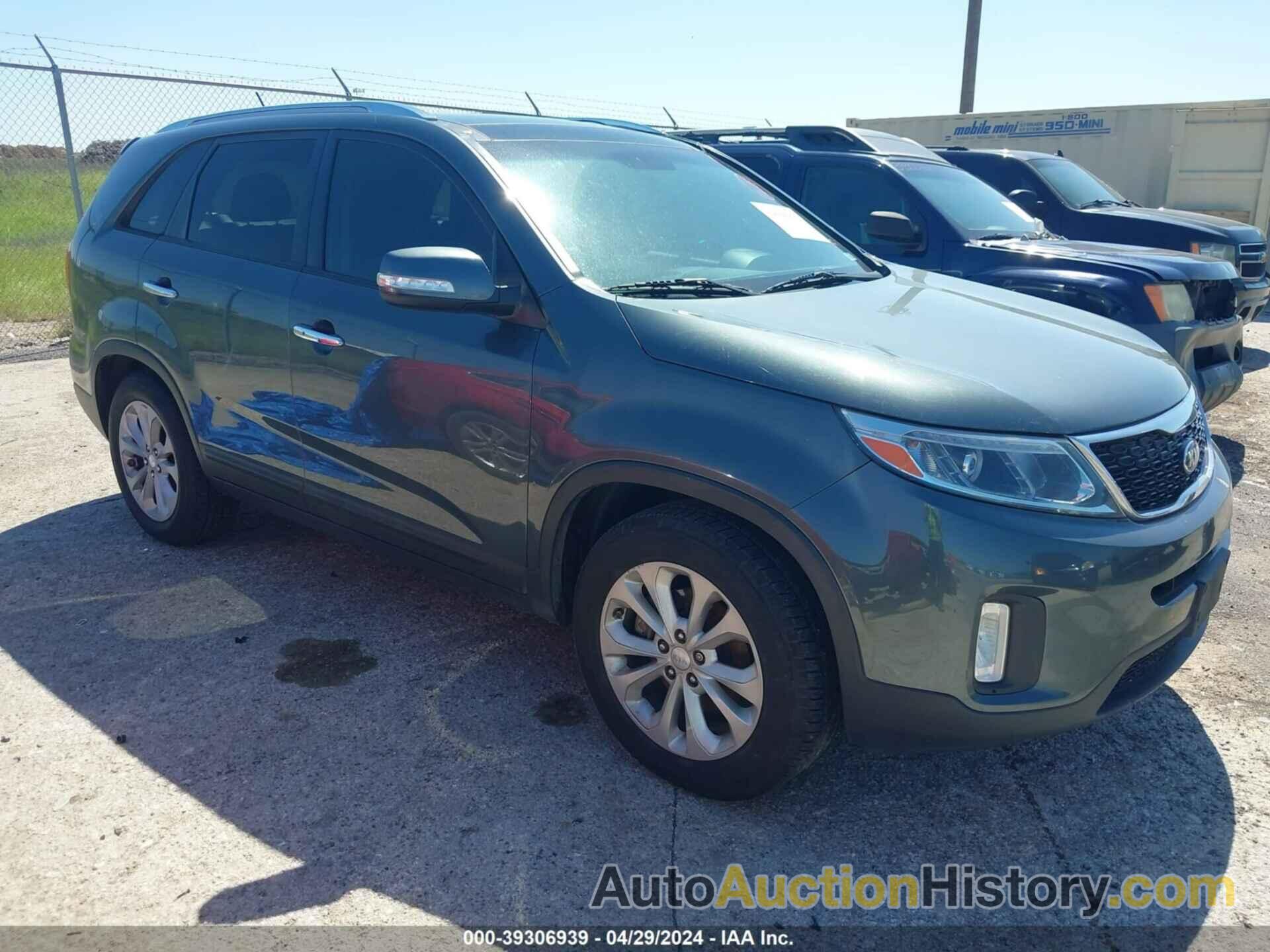 KIA SORENTO EX V6, 5XYKU4A77EG518835