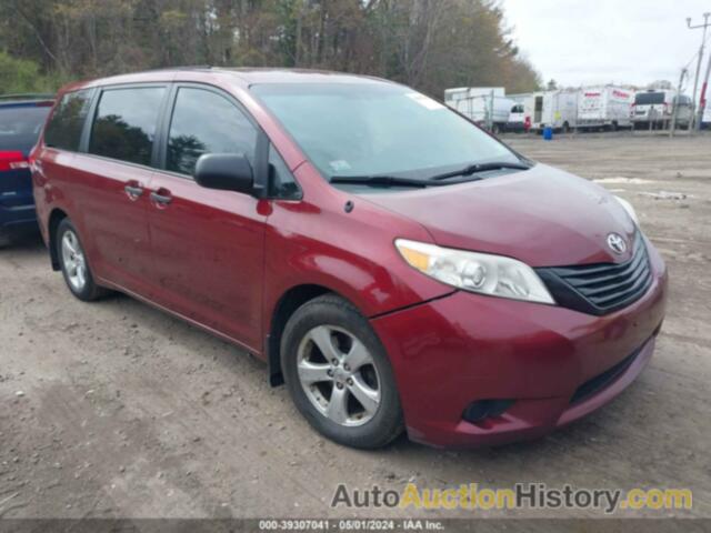 TOYOTA SIENNA L V6 7 PASSENGER, 5TDZK3DC9ES503294