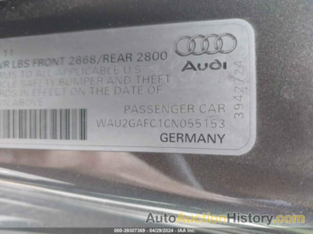 AUDI A7 PRESTIGE, WAU2GAFC1CN055153