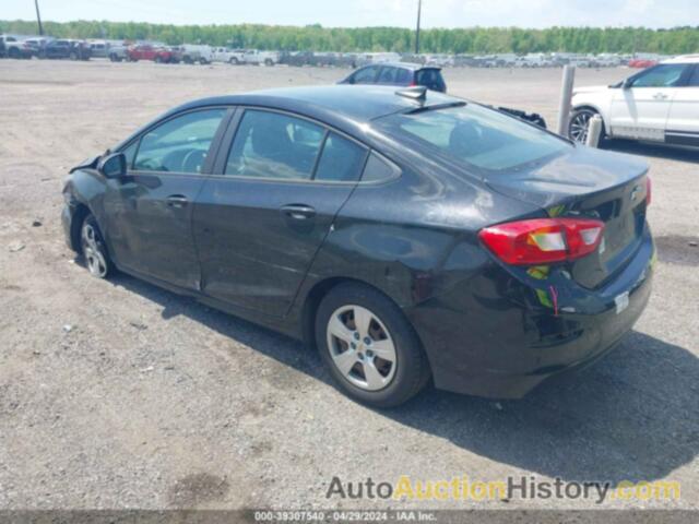 CHEVROLET CRUZE LS AUTO, 1G1BC5SM0H7279104